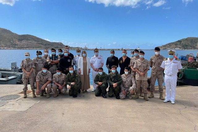 La Armada realiza un ejercicio de emergencia en Cartagena para poner a prueba planes de seguridad