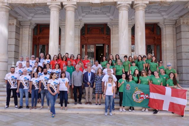 Tres equipos de Remo de Cartagena participan en el Campeonato de España de Llauts