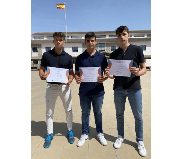 Dani Cegarra, Juan Miguel Gonzalez y Alvaro Alcalá