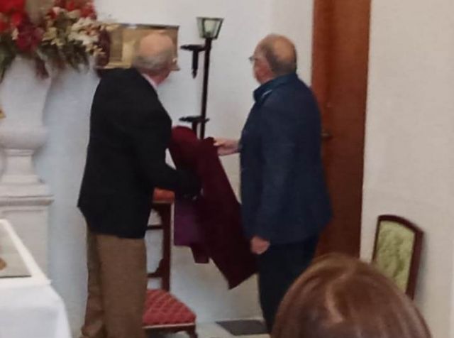 La Cofradía del Socorro celebró la Misa de Cumplimiento Pascual en la capilla del Duque de Veragua