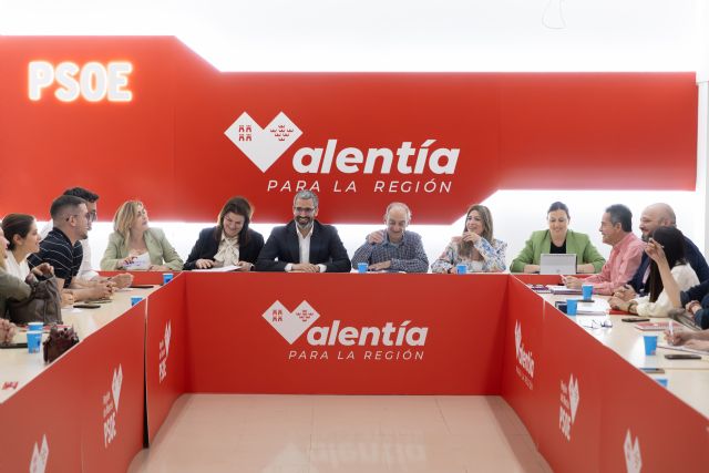 La Comisión Ejecutiva Regional del PSRM-PSOE acuerda consultar a la militancia de Cartagena sobre la moción de censura registrada en el municipio