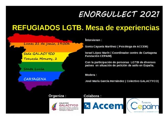 Refugiados LGTBI. Mesa de experiencias
