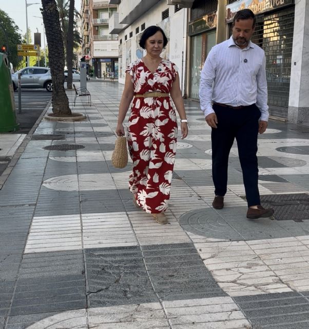 MC Cartagena exige que la tasa de vados se destine a reparar y renovar las aceras del municipio