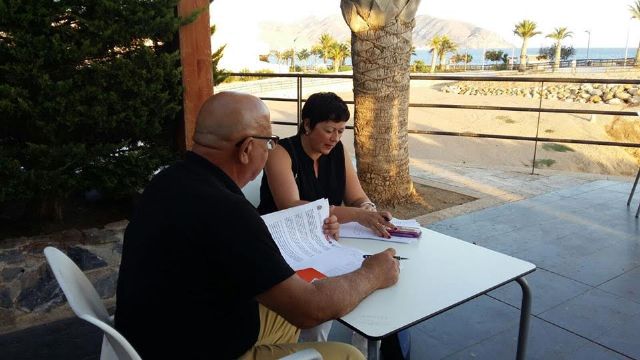 El paseo marítimo y la seguridad vial copan las inversiones previstas en la Junta Vecinal de Isla Plana - La Azohía