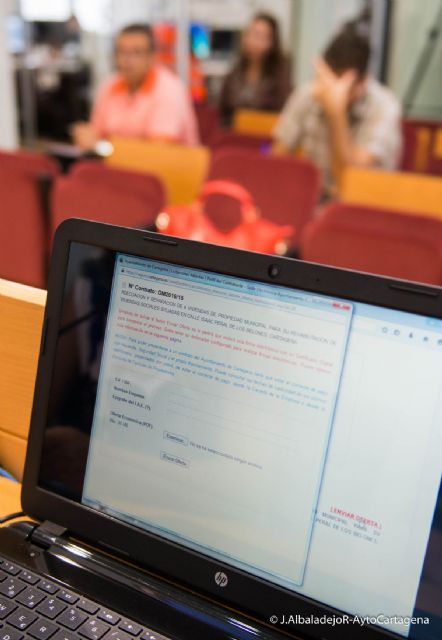 Las empresas podrán optar de forma telemática a las contrataciones del Ayuntamiento de Cartagena