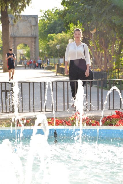 Una alumna del Máster de Caminos, Canales y Puertos de la UPCT crea una alarma para prevenir avenidas