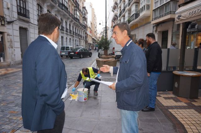 Comienza la rotulación de las terrazas de los bares y restaurantes