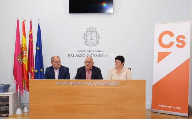 Cs Cartagena advierte: 'Si no baja el agua no negociaremos ni apoyaremos los presupuestos de 2018'