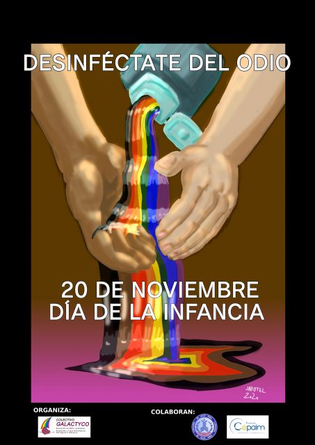 Colectivo GALACTYCO presenta la campaña “Desinféctate del odio”