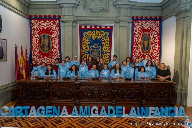 Los niños y jóvenes de Cartagena plantean al Ayuntamiento 19 propuestas para asegurar entornos sanos y seguros