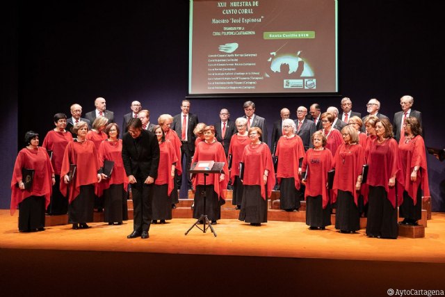 Seis agrupaciones conmemoran Santa Cecilia este sábado con una muestra de canto coral en El Luzzy