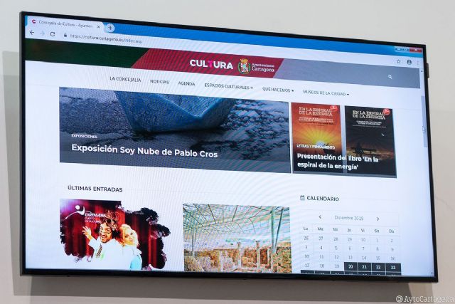 Una nueva web mostrará toda la oferta de Cultura y ocio del municipio