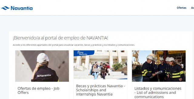 El Astillero de Navantia en Cartagena abre el plazo para cubrir 26 nuevas vacantes