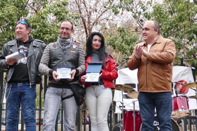 Las fiestas de San Antón tuvieron su broche final con una concentración motera