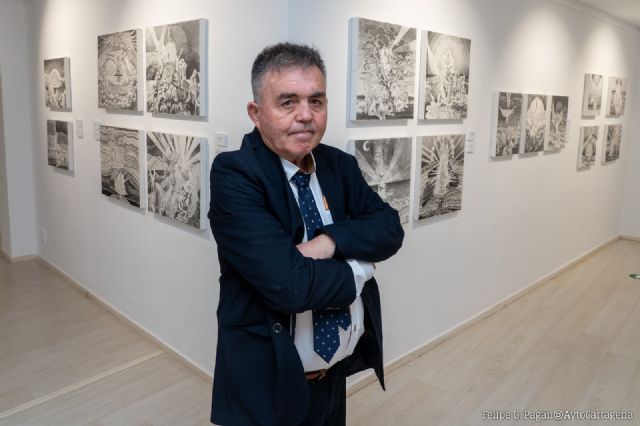 La sala Domus del Pórtico acoge la exposición ´De lo divino a lo humano´ del artista cartagenero Tomás Jeréz