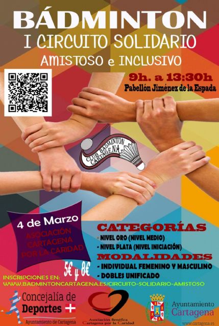 Circuito solidario de bádminton, por una buena causa