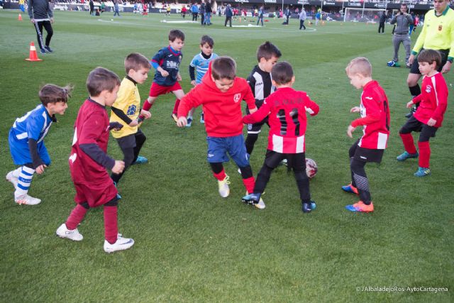 Publicados los horarios de la jornada dieciseis de la Liga Comarcal de Futbol Base
