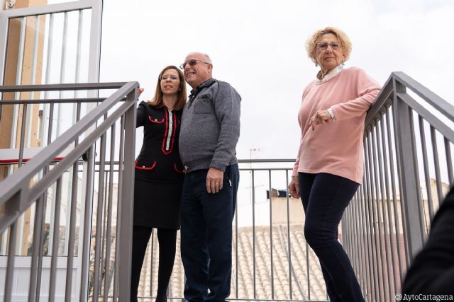 El Hogar del Pensionista de La Aljorra ya dispone de escalera de evacuación