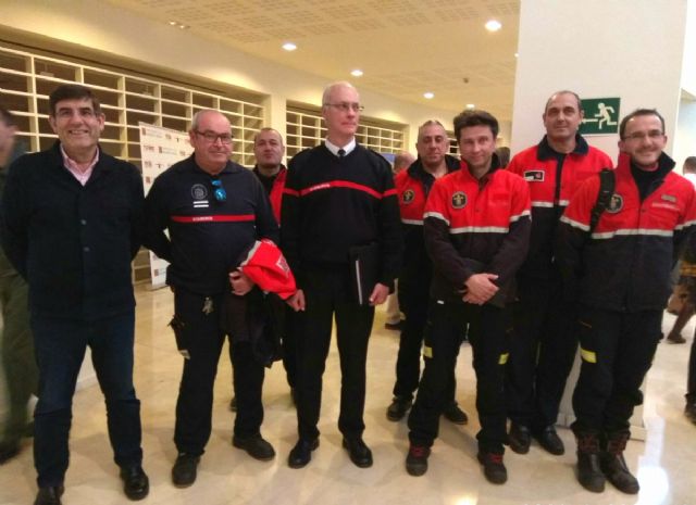 Responsables del Ayuntamiento de Cartagena perfilan la coordinacion del simulacro de terremoto que se celebrara a finales de abril