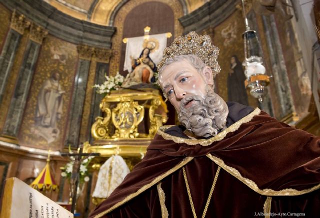 San Gines cumple 340 años como patron de Cartagena