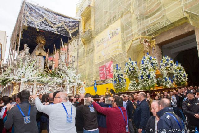 La suspensión de la procesión del Resucitado cierra una Semana Santa accidentada por la lluvia