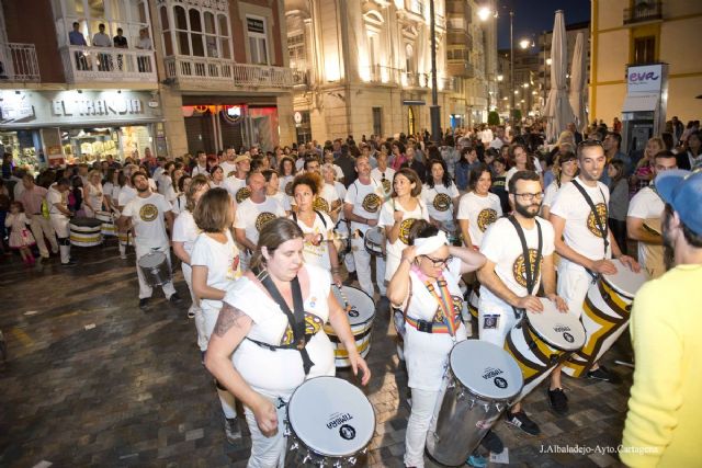 La Noche Ilustrada trajo a Cartagena la magia de la cultura, el arte y el espectaculo