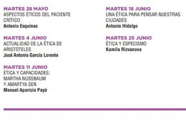 Arranca una nueva edición de los ´Talleres de Filosofía para adultos´, de Cartagena Piensa, con un debate sobre la bioética y las antivacunas