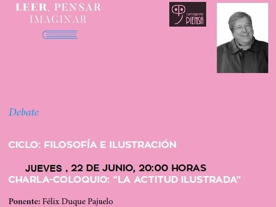 Felix Duque habla sobre la actitud ilustrada en el Luzzy