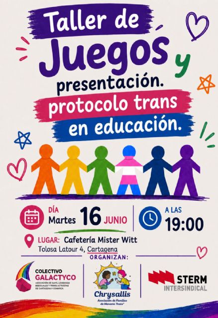 Galactyco inicia este martes el programa de EnorgulleCT 2026 con un taller por la aprobación del protocolo trans en educación