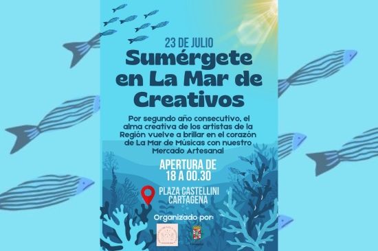 Un mercado artesanal abre este miércoles en la calle Castellini de Cartagena