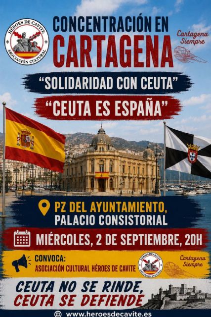 Convocan una concentración en Cartagena para solidarizarse con Ceuta