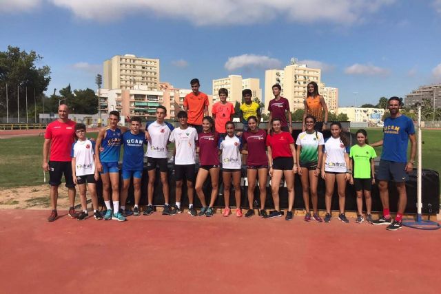 El UCAM Atletismo Cartagena sigue su actividad con la planificación de la próxima temporada
