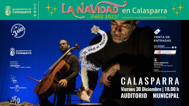 'El viaje de Melchor' de Teatro Silfo en la Programación de Navidad de Calasparra