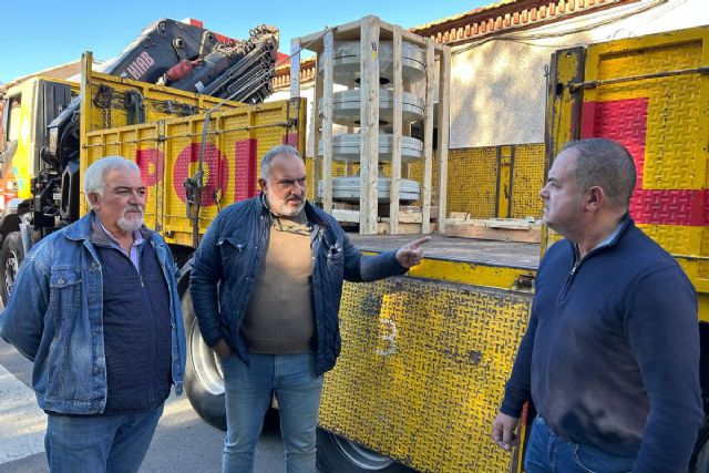 Comienza la instalación de las torres de emergencia en la diputación de Alumbres