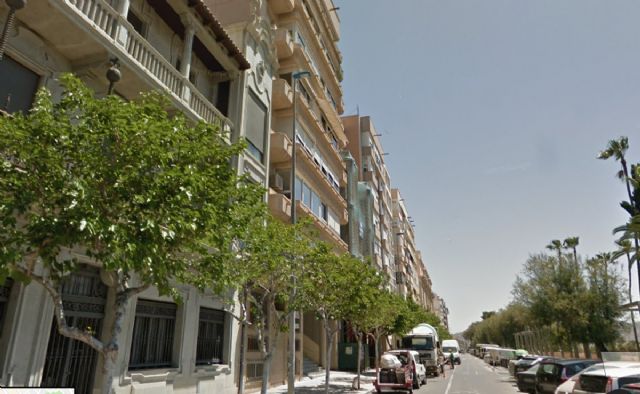 Corte de tráfico este sábado en varias calles del casco por el desmontaje de un andamio en la calle Muralla del Mar