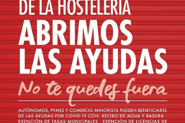 En marcha una campaña para animar a los hosteleros a solicitar las ayudas municipales