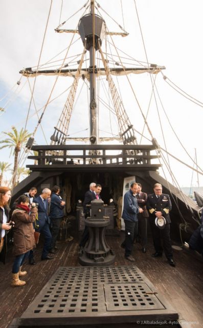 La Nao Victoria amplía su estancia en Cartagena hasta el 28 de febrero