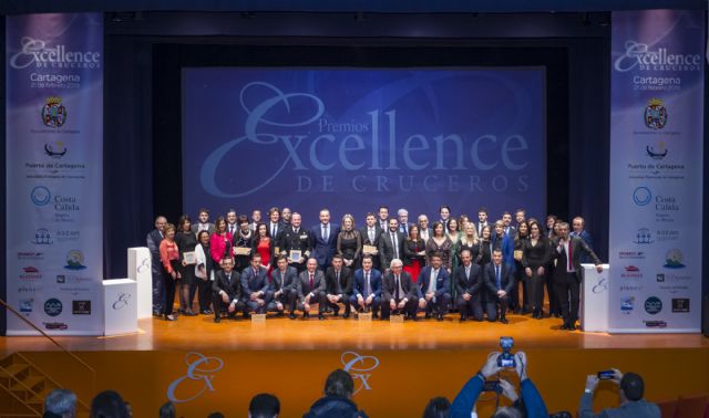 La gala de los Premios Excellence de Cruceros brilló nuevamente en Cartagena