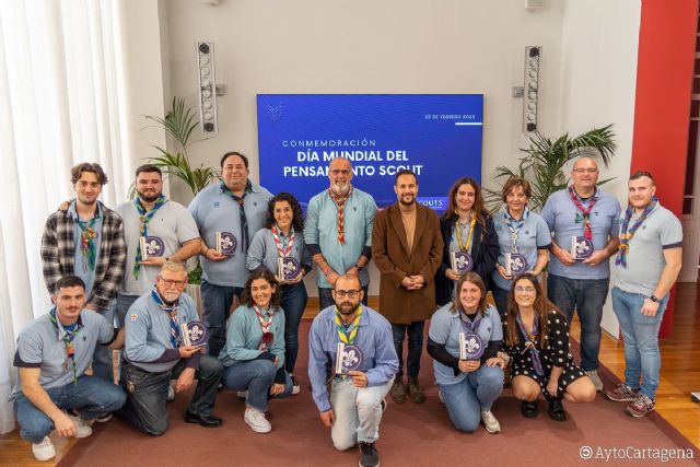 Cartagena conmemora el 110 aniversario del movimiento Scout en la Región