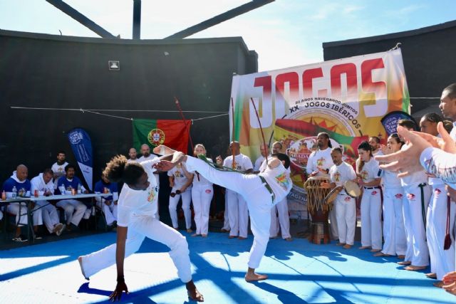 Triunfos locales en los Juegos Ibéricos de Capoeira celebrados en Cartagena
