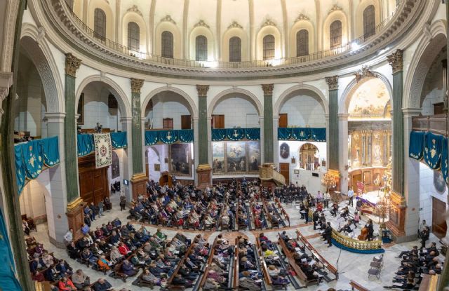 Una cantata participativa puso el broche final al programa Bach Cartagena en la Iglesia de la Caridad