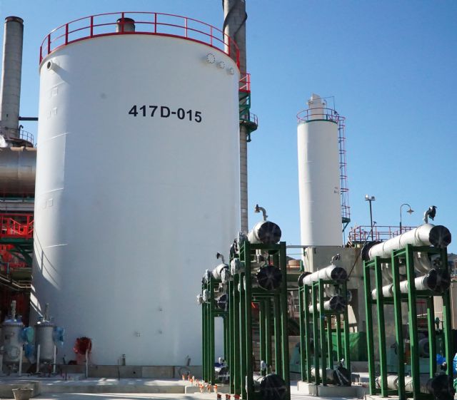 Repsol apuesta por la economía circular con su nueva planta de ultrafiltración de agua en Cartagena