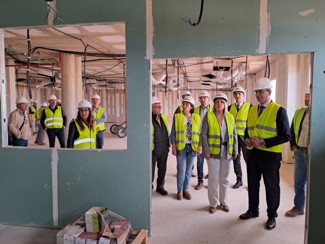 Obras del nuevo CEIP La Aljorra, en Cartagena