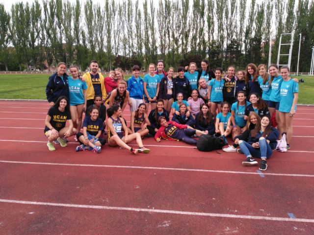 Liga de clubes de 1ª división. El UCAM Atletismo Cartagena sigue en la brecha
