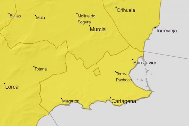 Activada la preemergencia municipal por el aviso de lluvias de hasta 20 litros en una hora
