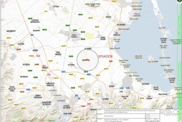 Urbanismo autoriza la construcción de un centro de investigación agrícola en El Lentiscar