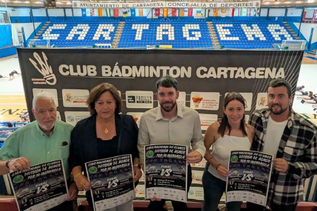 Entrada gratuita para la final de División de Honor de bádminton este domingo en Cartagena