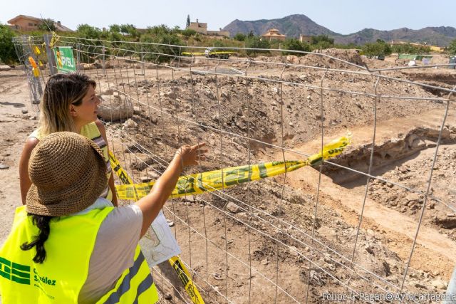 Bosque Romano recupera 90 metros de frentes de cantera romana sepultados bajo 7 metros de escombros