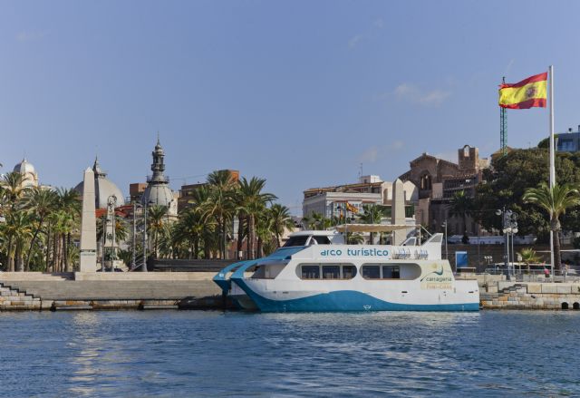 El barco turístico de Cartagena Puerto de Culturas realizará paseos especiales durante la Ocean Race