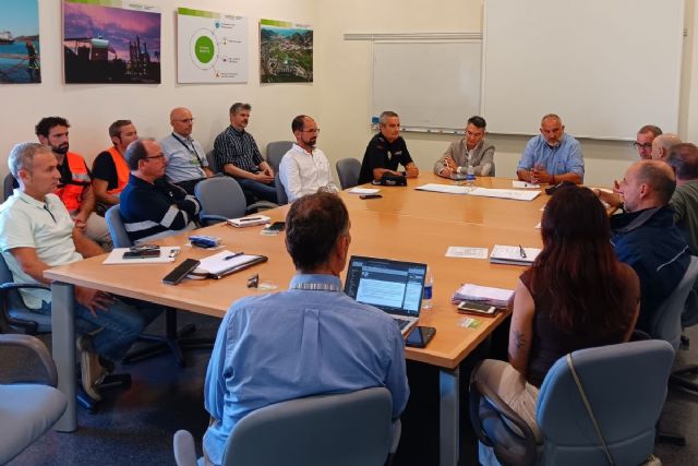 Ayuntamiento y empresas del Valle de Escombreras refuerzan la coordinación para garantizar la seguridad en la industria de Cartagena